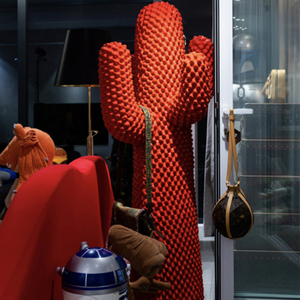 Thương mại trang trí ngoài trời sợi thủy tinh xương rồng điêu khắc tượng nhựa tác phẩm nghệ thuật trang trí cho trung tâm mua sắm và nghệ thuật đường phố - Product Image 6