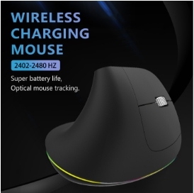 Il Nuovo Arrivo di Stile Ergonomico Verticale Mouse Senza Fili 2.4G con 1600DPI Regolabile per Pc Del Computer Portatile - Product Image 3