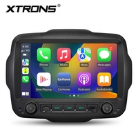 Estéreo para Auto Linux de 9 Pulgadas para Jeep Renegade 2015-2020, CarPlay Inalámbrico, Android Auto, Pantalla QLED, DSP, Entrada y Salida RCA, XTRONS