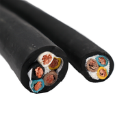 Cable de PVC Certificado H05RR-F 2*0.75mm 24/0.20AS OD6.4 100m Multifilar Flexible para Calefacción Eléctrica