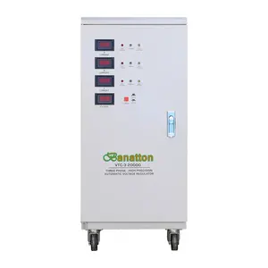 Banatton Stabilizer tegangan Servo Ac otomatis, Regulator 20 Kva 20KVA untuk 220/230 volt 50hz 60hz kualitas bagus