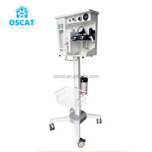 Peralatan dokter hewan, mesin osilat 7100C mesin anestesi hewan dengan isofluran Vaporizer untuk operasi hewan - Product Image 2