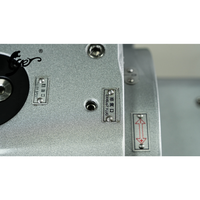 Table rotative CNC haute précision Tiger 400 mm 5 axes, engrenage à vis sans fin à double filetage d'origine Taïwan, frein hydraulique à enroulement, réglage 0,001