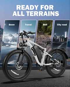 Qlife Racer Plus Schnelles Langstrecken 26 Zoll 48V 750W Fatbike Elektro-Mountainbike - Product Image 4