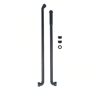 ท่อฝังสำหรับการไหลเวียนสูง D. Int 26/32 แก้ว D. 40 ความยาว 170 ซม. พร้อมแคลมป์ - Product Image 3