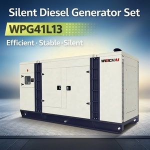 Groupe électrogène diesel silencieux WPG41L13 30KW en promotion pour la construction et l'alimentation de secours - Product Image 5