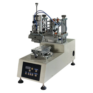 Automatic Small Tabletop Oblique Arm Flat Silk Screen <b>Printing</b> <b>Machine</b> for PVC Sheet Paper Logo <b>Printing</b> - Product Image 2
