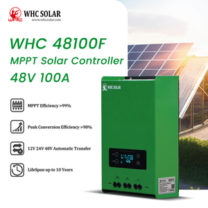 100A MPPT <b>Solar</b> <b>Charge</b> <b>Controller</b> 12/24/48V Lead-Acid/Lithium Battery Compatible High Efficiency - Product Image 2