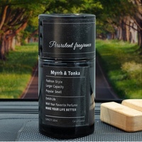 Verre de parfum de voiture moderne haut de gamme de 160ml parfum liquide d'aromathérapie désodorisant de voiture senteurs diffuseur d'arôme