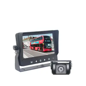 PAL NTSC Automatically Bus Truck AHD 6.2 inch lcd monitor kit with night vision camera and 15m extension cable optional