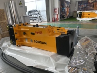 Brise-roche hydraulique SB100 pour excavatrices de 28 à 35 tonnes, garantie 1 an, 2470 kg