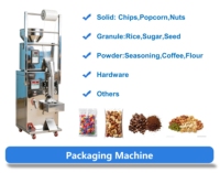 Machine d'emballage automatique multifonction pour petits sachets de poudre d'épices, de pop-corn, de chips, de noix et de café