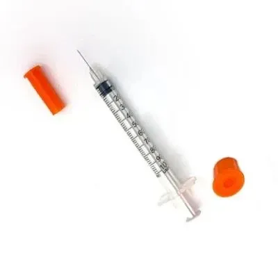 Disposable Medical Insulin Syringe