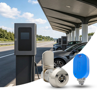 Caja de Protección para Estación de Carga de Vehículos Eléctricos M5, Gabinete Pasivo con Cerradura de Leva Electrónica y Software Gratuito