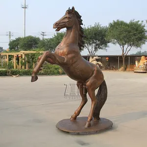 Classic Designs Ornaments Antique Bronze Horse Statues