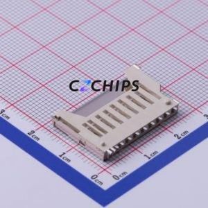 KH-SD2816-B SD Card / Memory Card Connector SMD Connector Plug-In Type Standard SD Card Card Holder 2.9mm - Product Image 2