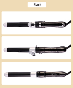 Fer à friser rotatif multi-fonction Mesky avec logo et baril extra <span class=keywords><strong>long</strong></span> fer à friser double tension blanc rotatif à 450 degrés - Product Image 6