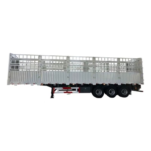Semi-remorque porte-conteneurs à 3 essieux en acier, sélection optimale, capacité de charge super forte (30000 kg) pour le transport de marchandises en vrac - Product Image 1