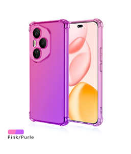 4 copertura ad angolo per Honor X6C Smart Clear antiurto morbido Tpu <span class=keywords><strong>arcobaleno</strong></span> gradiente colore doppio graduale <span class=keywords><strong>con</strong></span> Airbag custodia del telefono - Product Image 6