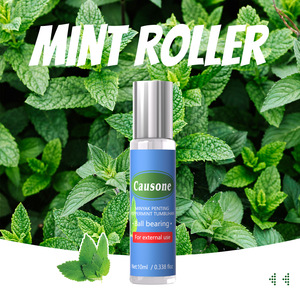 Roll-on d'huile rafraîchissante à la menthe poivrée 10ml – Aromathérapie, antibactérien, anti-démangeaisons, apaise les irritations cutanées, soulage les maux de tête - Product Image 3