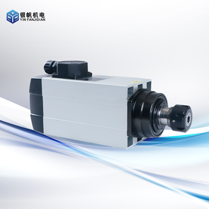 Chất lượng cao hqd 4.5kW 380V động cơ trục chính với mặt bích làm mát bằng không khí máy công cụ cho xây dựng <span class=keywords><strong>CNC</strong></span> trục chính - Product Image 2