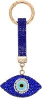 Sac à la mode orné de diamants avec petite pampille, nouveau porte-clés œil de diable orné de diamants, élégant, léger et amusant