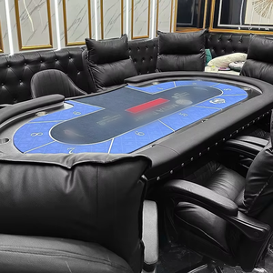 Mesa y Sillas de Póker Texas Hold'em de Alta Calidad Personalizadas Premium, Mesa de Póker Texas de Nuevo Diseño para Casino - Product Image 5
