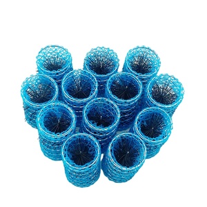 Brosse à boucler les cheveux en métal à mailles fines, nouvelle collection de luxe, résistante aux basses températures, marque <span class=keywords><strong>LIS</strong></span>, modèle FNC-0007, pour usage domestique et beauté, directement de l'usine - Product Image 2