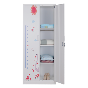 Armoire de rangement en acier multifonctionnelle pour vêtements suspendus - Product Image 6