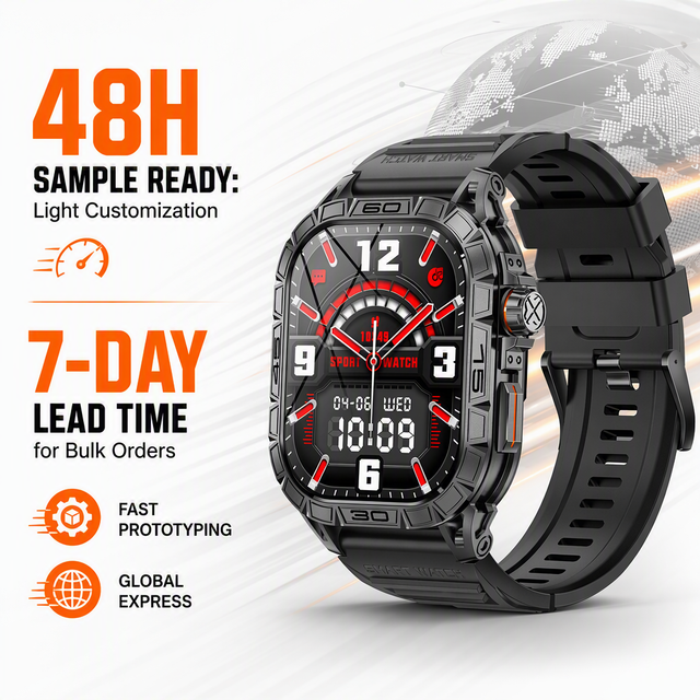 2026 K63 Amoled Smartwatch FitCloudPro Chatgpt Compass Calendar Health Monitoring IP67 Waterproof 5-10 Days Battery Life Unisex