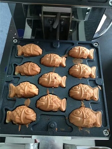 Machine à pâtisserie pour gâteaux aux noix de Corée du Sud, 750 pièces/h, machine à gaufres fourrées aux noix - Product Image 6