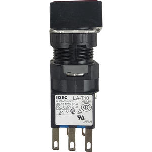 Luz Indicadora Idec La-T10, 24V, LED Rojo, Cuadrada, Autoreseteadora, IP65, Plástico Resistente - Product Image 1