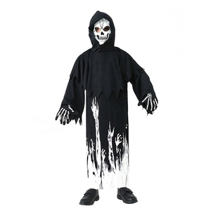 <span class=keywords><strong>Disfraz</strong></span> de Halloween para niños con guantes que brillan en la oscuridad Cosplay Horror Devil Ghost Costume Party Props - Product Image 1