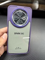 Étui de téléphone portable BAILI Factory pour TECNO Spark30C/Spark Go 2025, couleur œil d'aigle éblouissant, cadre en métal, coque en acrylique