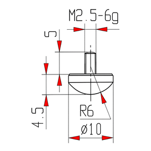 Conseils de mesure pour comparateurs M2.5 6g R6 10 Sensor Hardware - Product Image 1