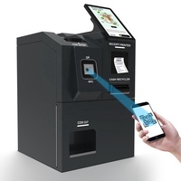 Terminal de libre-service Usingwin pour la consultation du solde de la carte bancaire avec SDK et lecteur de codes-barres, Android 11, écran 10,1 pouces, boîtier métallique