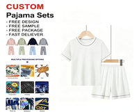 Ensemble de pyjamas pour femmes, haut à manches courtes et short, grande taille, vêtements de maison pour la climatisation, couleur unie, vêtements de détente décontractés, vêtements de nuit
