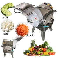 Machine à découper en dés de haute qualité en acier inoxydable pour gombo, crevettes, tomates, oignons, pommes de terre, carottes, pommes, ananas