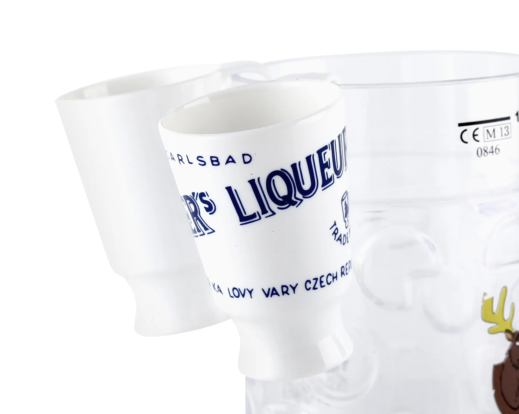 Wholesale Custom Logo 50ml plastic beer steins for Printed Coffee Mug Eco Friendly Cup Coffee Mugs