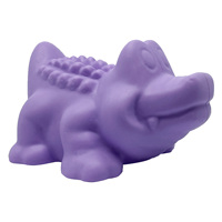 Cadeau promotionnel Jouets de bain en silicone de qualité alimentaire pour tout-petits Canards flottants Sans moisissure Sans trou Animaux Collection de types d'animaux