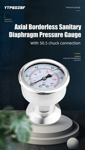 เกจวัดแรงดันอุตสาหกรรมที่ทนทานต่อการกัดกร่อนและแรงกระแทก <span class=keywords><strong>ความ</strong></span>แม่นยำสูง สำหรับการบำรุงรักษาเครื่องจักร - Product Image 6