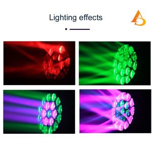 Venta al por mayor de fábrica: Luz de cabeza móvil con zoom RGBW K15 Bee Eye 19x40W, luz de lavado brillante y de haz. - Product Image 6