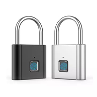 Wasserdichtes IP65 Smart Digital Alarm Finger abdruck Vorhänge schloss/Smart Biometric Fingerprint Vorhänge schloss für Box Bag Bike Door Warehouse