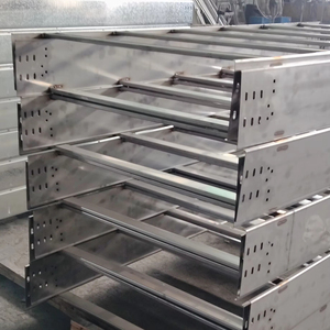 Bandeja Portacables Tipo Escalera de Acero Galvanizado en Caliente para Construcción Industrial 300150, para Instalación de Cables - Product Image 1