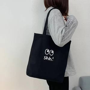 Bolsos de lona plegables con cremallera a la moda, venta al por mayor, para mujer, todas las estaciones, verano, invierno, otoño y primavera, venta al por mayor - Product Image 4