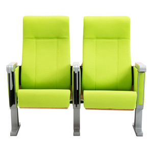 เก้าอี้โรงละคร Hechuang รุ่น P641 พร้อมที่วางแขน สำหรับโรงเรียน โรงแรม สนามกีฬา - Product Image 1