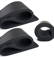 Feuilles de mousse de silicone transparente à cellules ouvertes de haute qualité, orange et noir, haute densité, résistantes à la température, calandrage, conformes REACH