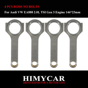 HIMYCAR batang penghubung kustom untuk Volkswagen/Audi <span class=keywords><strong>2</strong></span>,0l TSI EA888 Pin 23mm penggunaan kinerja sinar H - Product Image 6