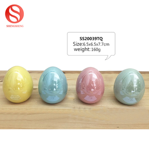Factory Direct <strong>Ceramic</strong> Easter <strong>Egg</strong> Decoration Easter Day Decorations Porcelain Pearl Color <strong>Eggs</strong> - Product Image 3