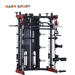 סיטונאי מסחרי לשימוש ביתי פלדה סמית 'כוח מתלה עם הרמת משקולות מספסל חם מותג - Product Image 2